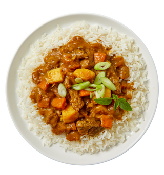 Japanese Beef Curry with Low Carb Rice