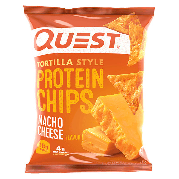 Quest Protein Chips Tortilla Style Nacho Cheese