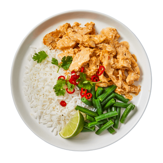 Malaysian Satay Chicken with Basmati Rice