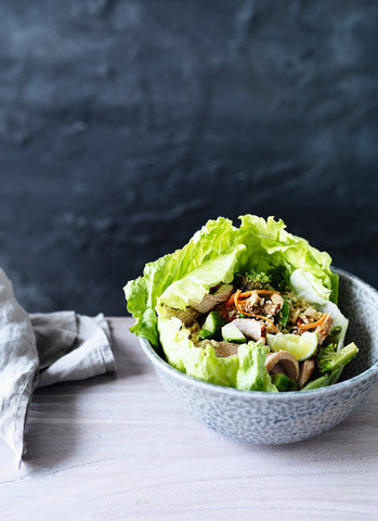 Recipe: lemongrass pork with cauliflower fried rice and cashews