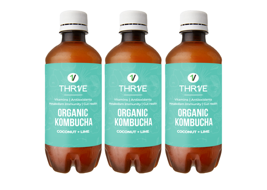 Organic Kombucha Coconut & Lime 3 Pack