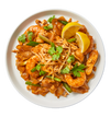Chicken and Prawn Flat Rice Noodles