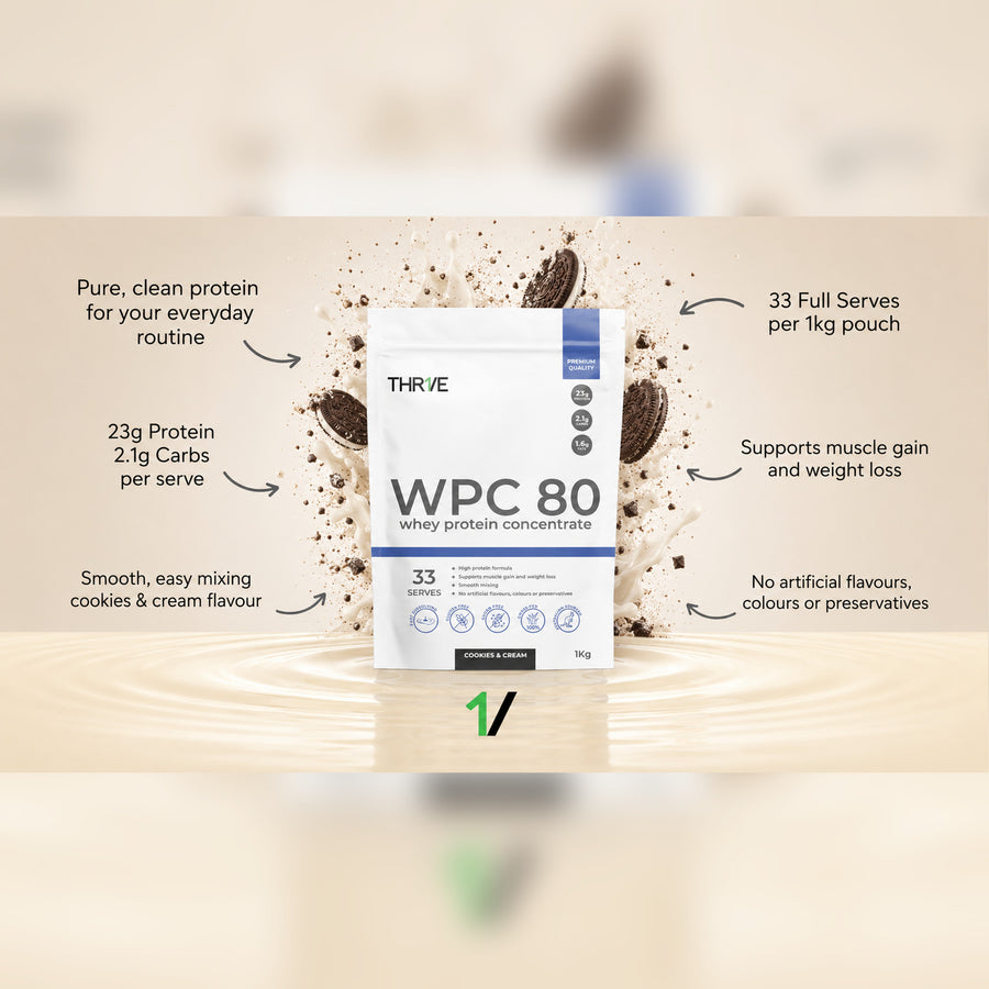 Whey Protein Concentrate (WPC) – Cookies & Cream