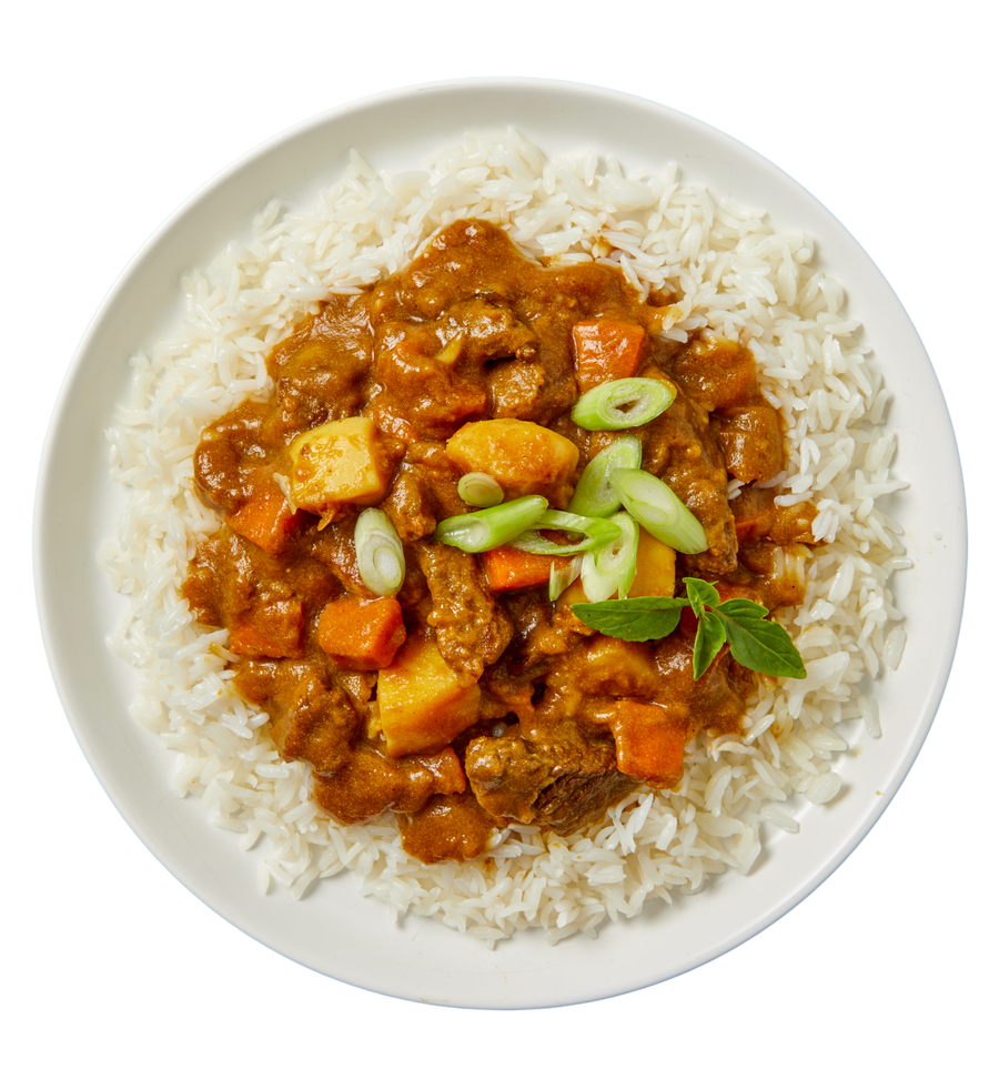 Japanese Beef Curry with Low Carb Rice