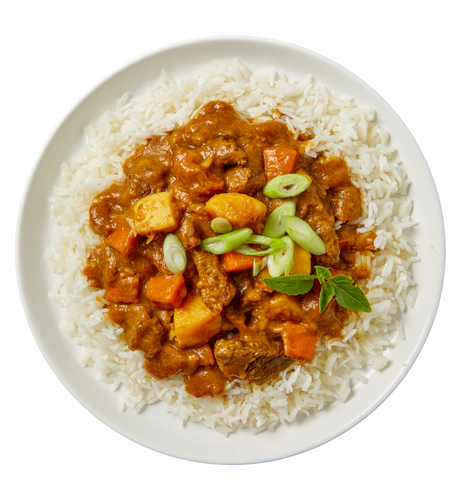 Japanese Beef Curry with Low Carb Rice