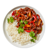 Mongolian Beef with Steamed Basmati
