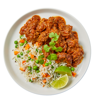 Lamb Rogan Josh with Basmati Rice