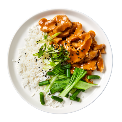 Chicken Teriyaki with Asian Greens