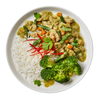 Thai Green Chicken Curry with Low Carb Rice