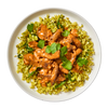 Massaman Beef Curry with Broccoli and Cauliflower Rice