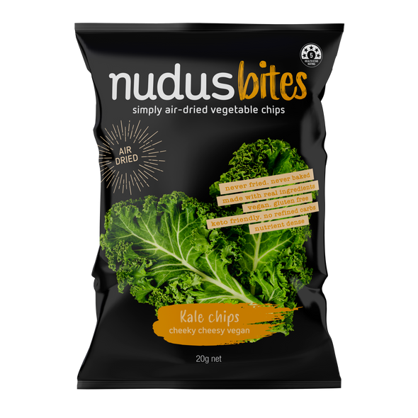 Nudus Kale Cheeky Cheesy Chips